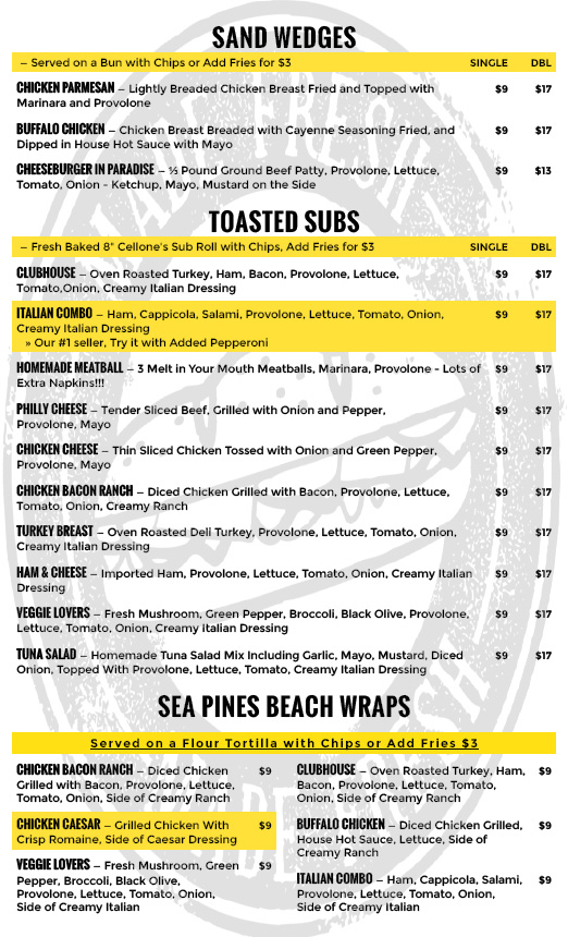 Giuseppi's Pizza Sea Pines Hilton Head Island, SC